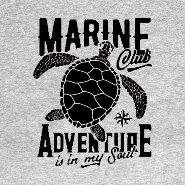 Marine advanture is in my soul by Hanadrawing